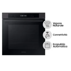 Forno elettrico Samsung Serie 4 NV7B4040VBB da 76 litri con WiFi e Vapore
