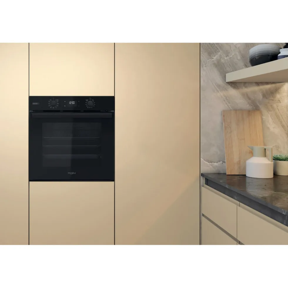 Forno elettrico Whirlpool OMSR58RU1SB con 8 programmi e pirolisi