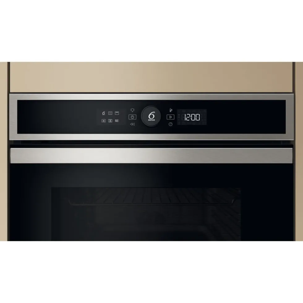 Forno elettrico Whirlpool WOI4IS8PM0SXA con pirolisi e funzione vapore