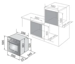 Forno incasso De Longhi COUNTRY Cm 9L Av Ppp Avena