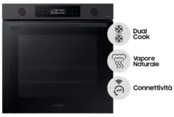 Forno incasso Samsung NV7B4440VBB U5 SERIE 4 NV7B4440VBB Dual Cook Bla