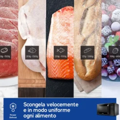 Forno microonde combinato Samsung MC28H5015CK con cottura ventilata