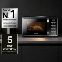 Forno microonde combinato Samsung MC28H5015CK con cottura ventilata