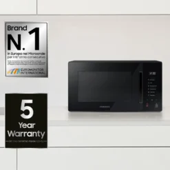 Forno microonde combinato Samsung MG23T5018AK Grill 23L Cottura Croccante