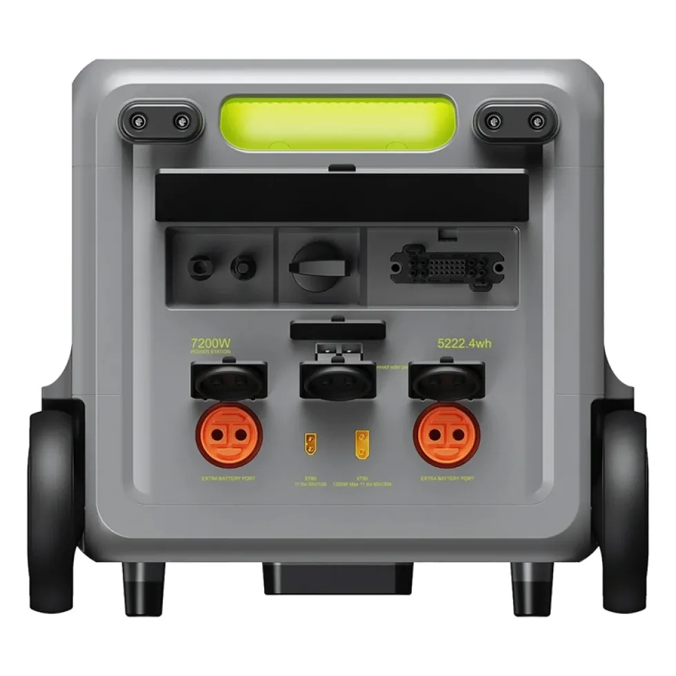 FOSSIBOT F7200 Stazione di Ricarica 7200W (Verde)