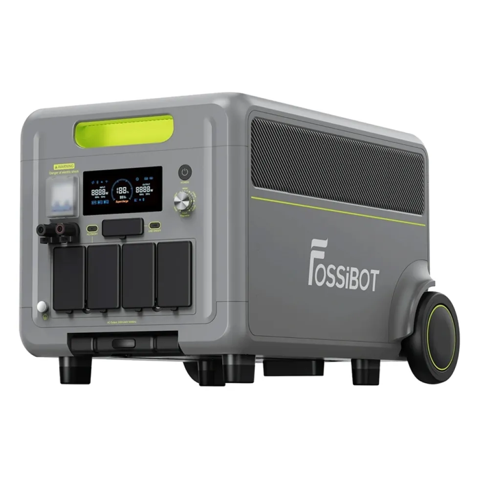 FOSSIBOT F7200 Stazione di Ricarica 7200W (Verde)