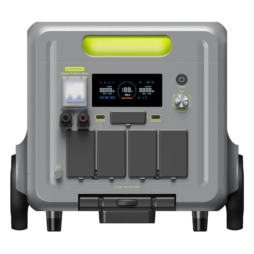 FOSSIBOT F7200 Stazione di Ricarica 7200W (Verde)