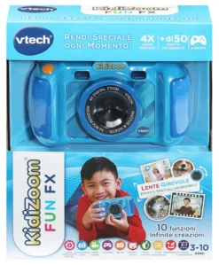 Fotocamera compatta VTech Electronics 594707 KIDIZOOM Fun FX Blue