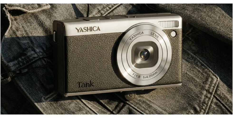 Fotocamera compatta Yashica YAS DGCMTK BK TANK Black