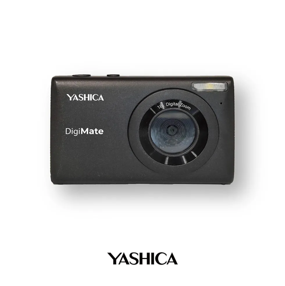 Fotocamera digitale Yashica Digimate YAS-DGM100-BK con zoom 18X