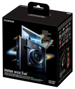Fotocamera istantanea Fujifilm INSTAX Wide Evo Black e Gray