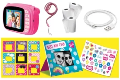 Fotocamera istantanea Lisciani 97050 BARBIE Print Cam 3in1 Pink