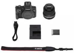 Fotocamera mirrorless Canon 6052C013 EOS R100 Kit RF S 18 45mm F4.5. 6