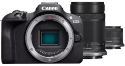Fotocamera mirrorless Canon 6052C023 EOS R100 Kit RF S 18 45mm F4.5 6.