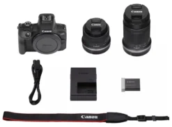 Fotocamera mirrorless Canon 6052C023 EOS R100 Kit RF S 18 45mm F4.5 6.