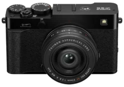 Fotocamera mirrorless Fujifilm 16949349 X E5 kit XF 23mm F2.8 R WR Bla