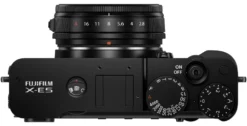 Fotocamera mirrorless Fujifilm 16949349 X E5 kit XF 23mm F2.8 R WR Bla