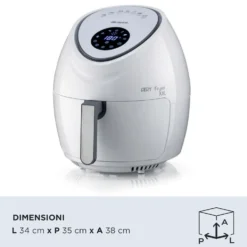 Friggitrice ad aria Ariete 4618 Airy Fryer XXL 7 litri 1800W