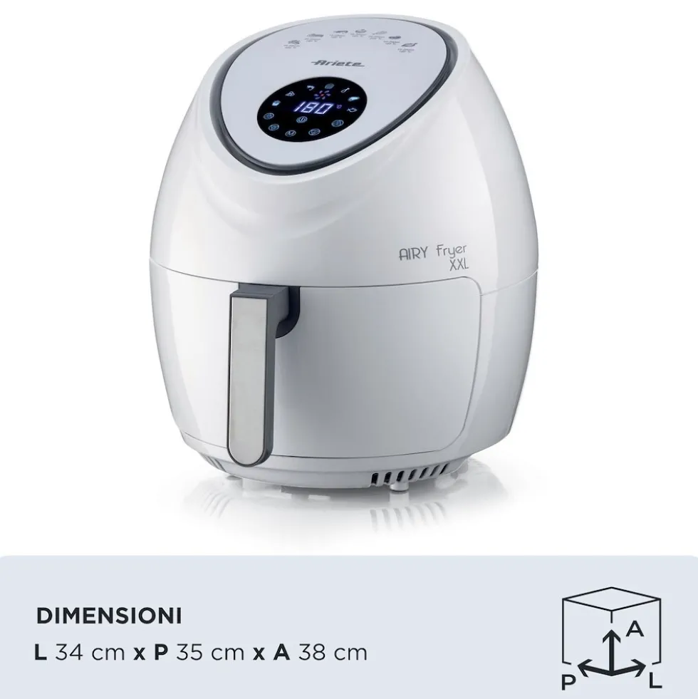 Friggitrice ad aria Ariete 4618 Airy Fryer XXL 7 litri 1800W