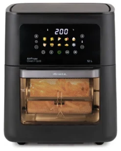 Friggitrice ad aria Ariete 00C464100AR0 Air Fryer Oven + Grill Black