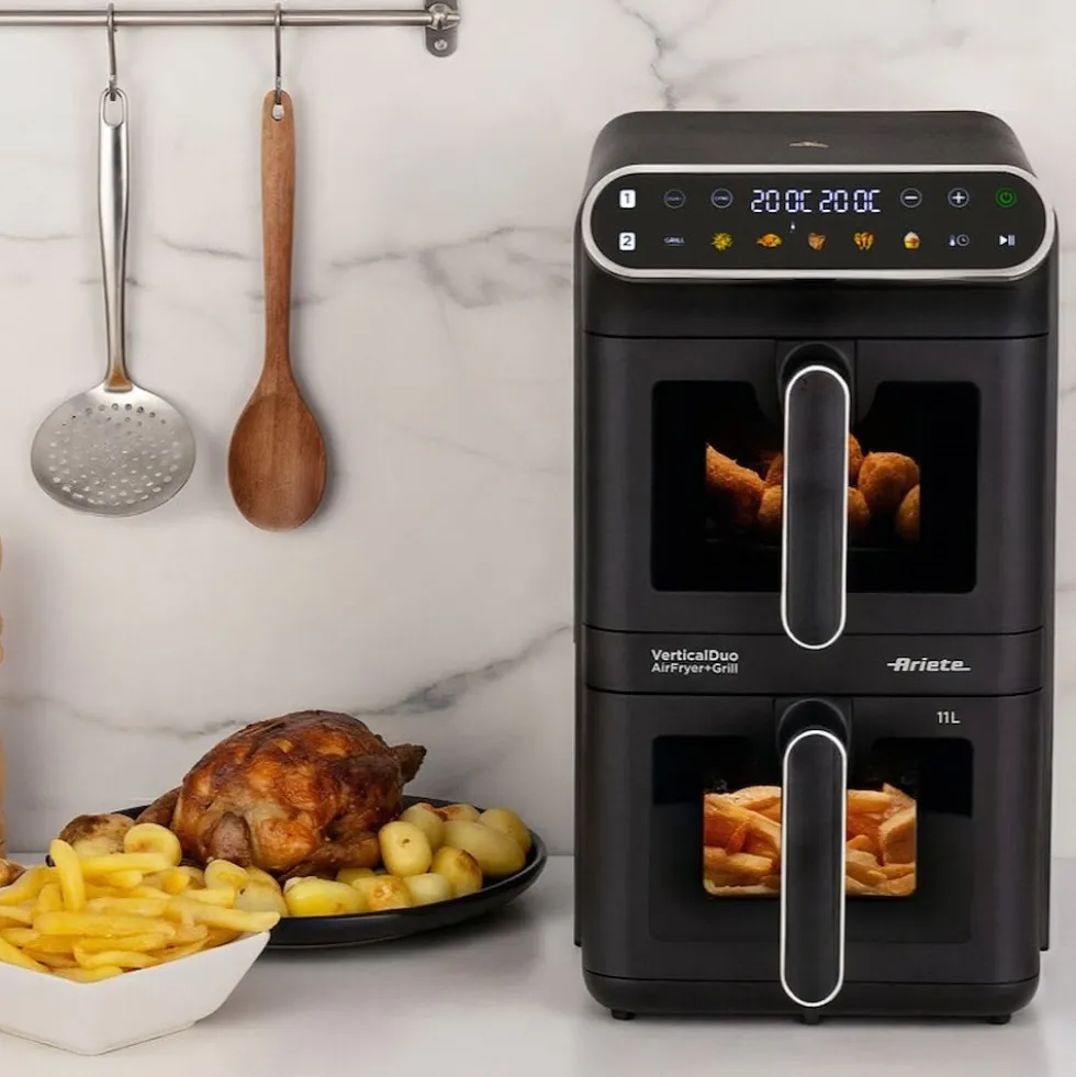 Friggitrice ad aria Ariete 4640 Vertical DUO 11L