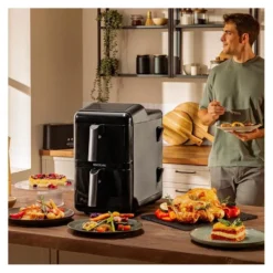 Friggitrice ad aria Cecotec A01 EU01 109325 CECOFRY DuoLevel 12000 Bla