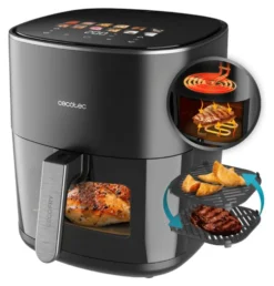 Friggitrice ad aria Cecotec A01 EU01 100500 CECOFRY&GRILL Duoheat 6500