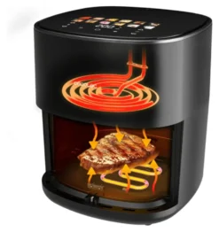 Friggitrice ad aria Cecotec A01 EU01 100500 CECOFRY&GRILL Duoheat 6500