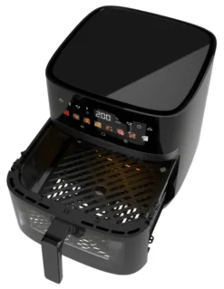 Friggitrice ad aria Cecotec 100501 CECOFRY&GRILL Duoheat 8000 Black