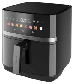 Friggitrice ad aria Cecotec 100501 CECOFRY&GRILL Duoheat 8000 Black
