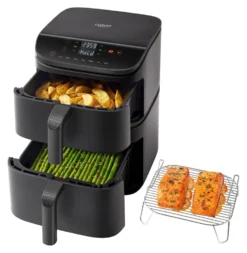 Friggitrice ad aria Cosori CAF DC121 AEUR Turbo Tower Black