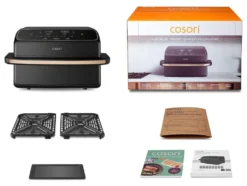 Friggitrice ad aria Cosori KAAPAFCSNEU294Y Dual Blaze Twinfry Compact
