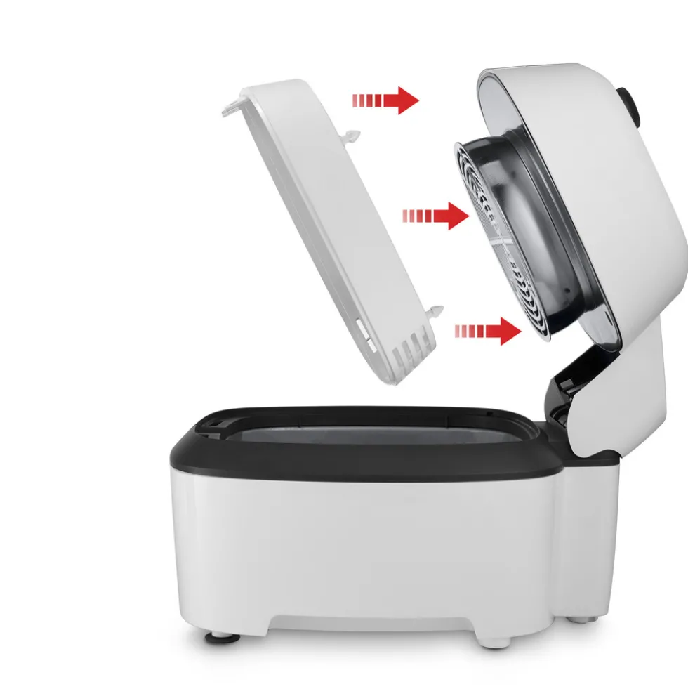 Friggitrice ad aria De Longhi FH2101.W con 1400W di potenza