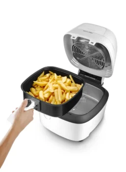 Friggitrice ad aria De Longhi FH2101.W con 1400W di potenza