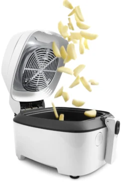 Friggitrice ad aria De Longhi FH2101.W con 1400W di potenza