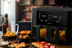 Friggitrice ad aria doppia Ariete 4631 con 2 vasche da 4,5L