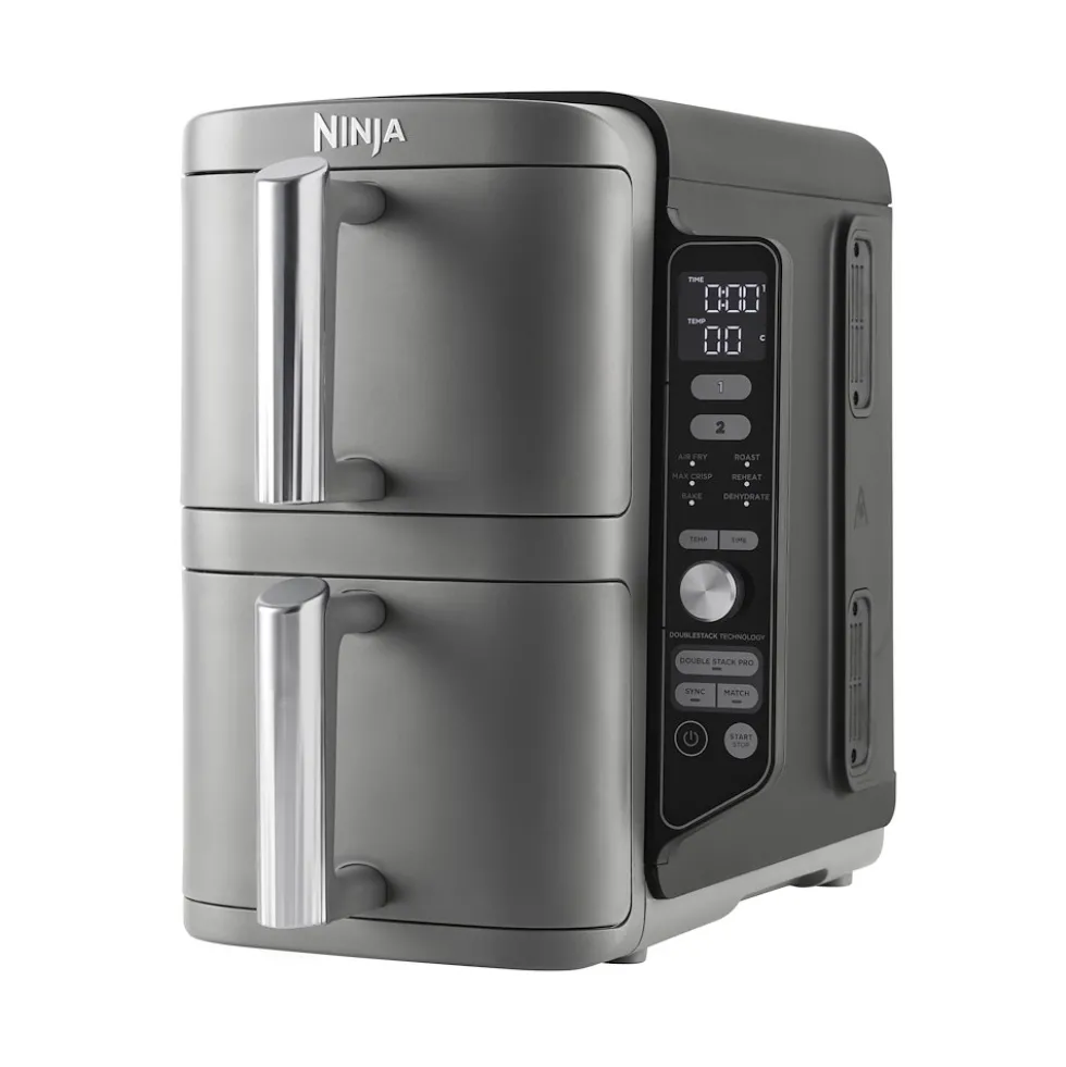 Friggitrice ad aria doppia Ninja Double Stack XL 9,5L 2470W