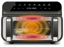 Friggitrice ad aria G3 Ferrari G10181 FRIGGISANO BBQ Black e Silver