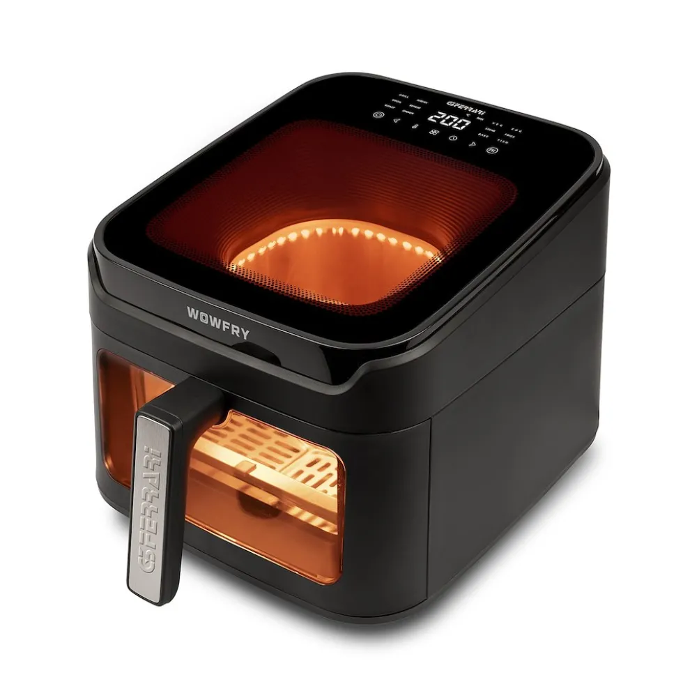 Friggitrice ad aria G3 Ferrari WOWFRY G10226 con finestra trasparente