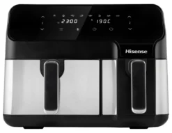 Friggitrice ad aria Hisense 741572 HAF2900D Black e Silver