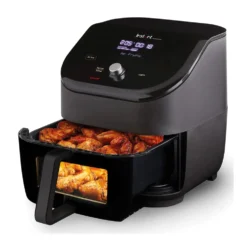 Friggitrice ad aria multiuso Instant Vortex Plus ClearCook 5,7 litri nera