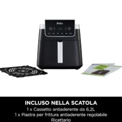 Friggitrice ad aria Ninja AF180EU 6,2 L con 6 programmi