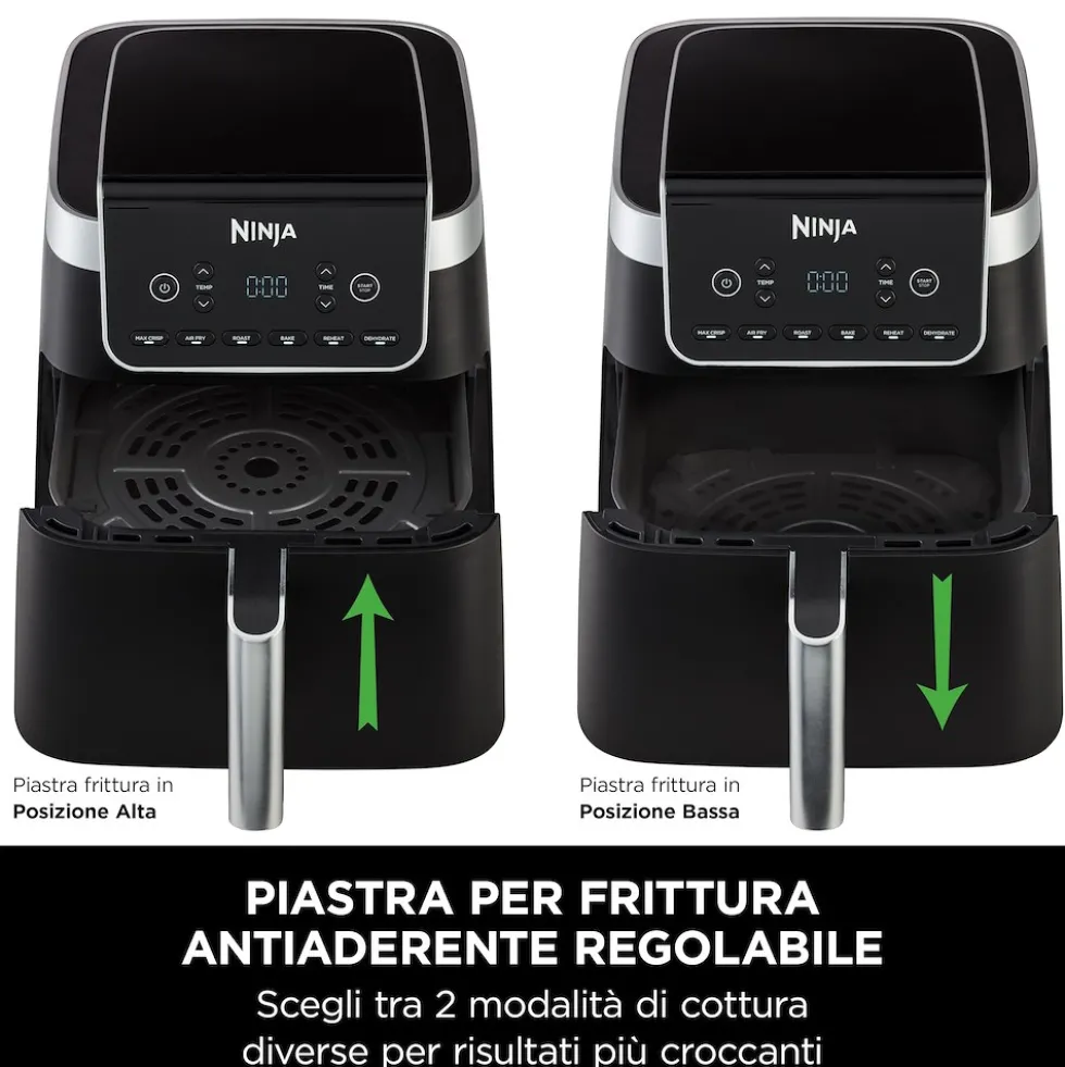 Friggitrice ad aria Ninja AF180EU 6,2 L con 6 programmi