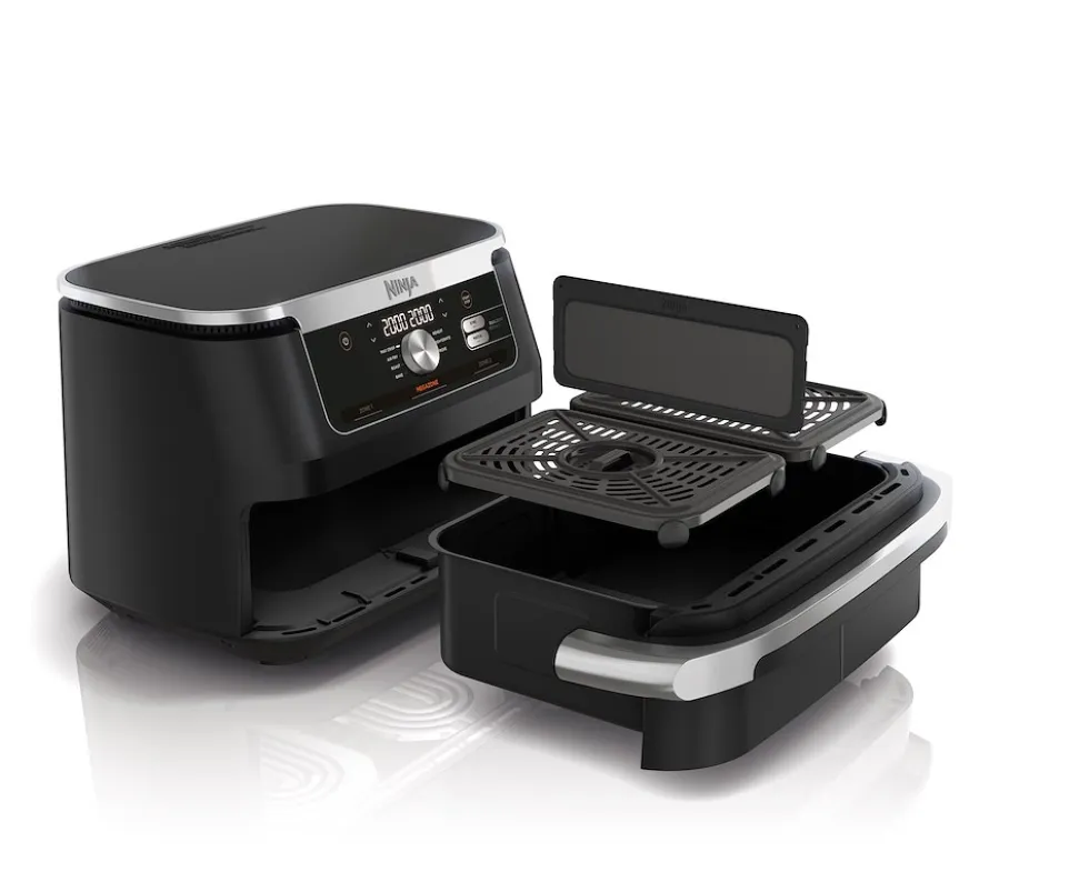 Friggitrice ad aria Ninja FlexDrawer 10,4L 2470W con 2 zone cottura