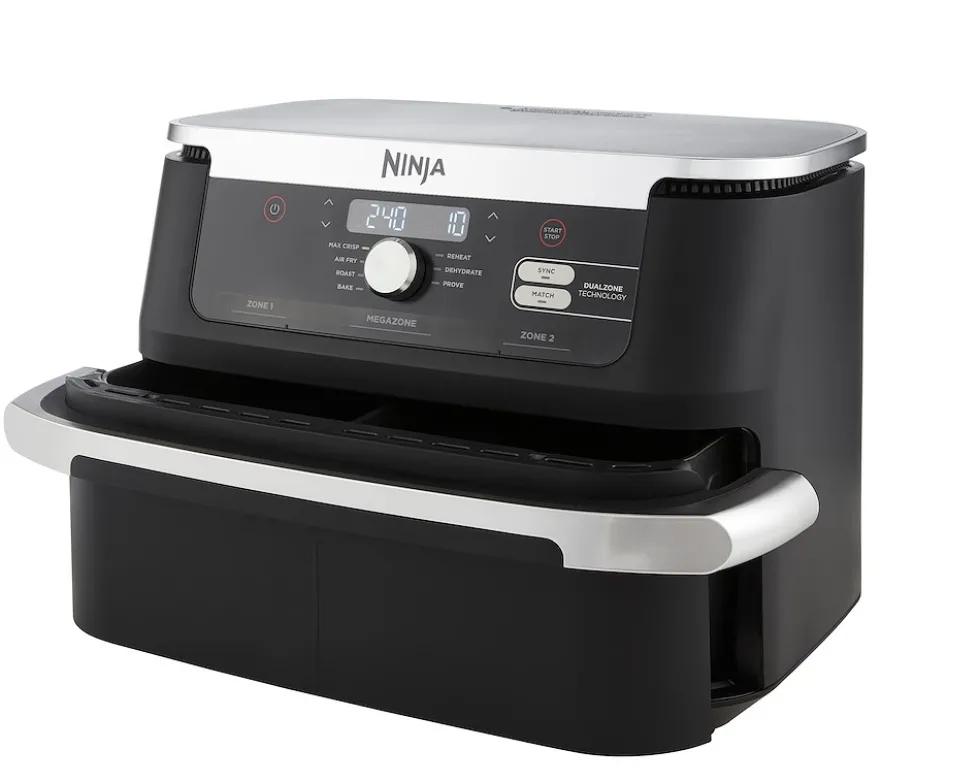Friggitrice ad aria Ninja FlexDrawer 10,4L 2470W con 2 zone cottura