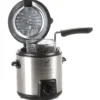 Friggitrice in acciaio 840 W h 20,5 cm - 900 ml - Evviva