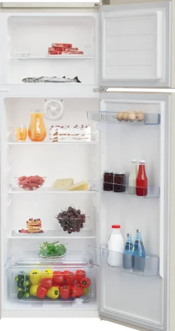 Frigorifero BEKO RDSA310M40BN doppia porta statico beige