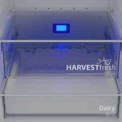 Frigorifero combinato Beko B3RCNE564HG con tecnologia HarvestFresh