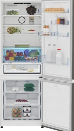 Frigorifero combinato Beko B3RCNE564HG con tecnologia HarvestFresh