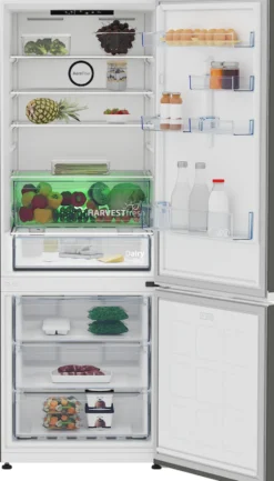 Frigorifero combinato Beko B3RCNE564HG con tecnologia HarvestFresh